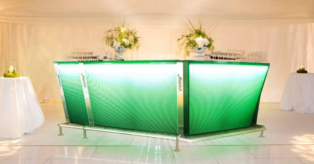 Green Complete Bar PA Hire & DJ Equipment - Entire Occasions